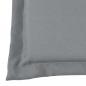 Preview: Gartenbank-Auflage Grau 100x50x3 cm Oxford-Gewebe