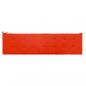 Preview: Gartenbank-Auflage Rot 200x50x3 cm Oxford-Gewebe