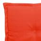 Preview: Gartenbank-Auflage Rot 200x50x3 cm Oxford-Gewebe