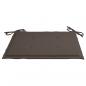 Preview: Gartenstuhl-Kissen 4 Stk. Taupe 50x50x3 cm Oxford-Gewebe