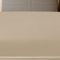 Preview: Spannbettlaken 2 Stk. Jersey Taupe 180x200 cm Baumwolle