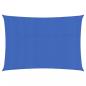 Preview: ARDEBO.de - Sonnensegel 160 g/m² Blau 2,5x4,5 m HDPE