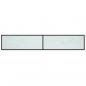 Preview: TV-Schrank Weiß Marmor-Optik 220x40x40,5 cm Hartglas