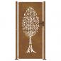 Preview: Gartentor 105x205 cm Cortenstahl Baum-Design