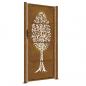 Preview: Gartentor 105x205 cm Cortenstahl Baum-Design