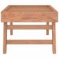 Preview: Klapptablett 55x35x25 cm Massivholz Teak