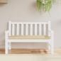 Preview: Gartenbank-Auflage Beige 120x50x7 cm Oxford-Gewebe