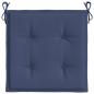 Preview: Palettenkissen 4 Stk. Marineblau 40x40x3 cm Oxford-Gewebe