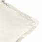 Preview: Hochlehner-Auflagen 4 Stk. Melange Creme 120x50x7 cm Stoff