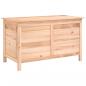 Preview: Gartentruhe 99x50x56,5 cm Massivholz Tanne