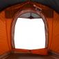 Preview: Kuppel-Campingzelt 1 Person Grau und Orange Wasserdicht