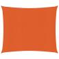 Preview: ARDEBO.de - Sonnensegel 160 g/m² Quadratisch Orange 4x4 m HDPE