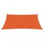 Preview: Sonnensegel 160 g/m² Quadratisch Orange 4x4 m HDPE