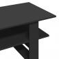 Preview: Couchtisch Schwarz 102x55x42 cm Holzwerkstoff