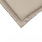 Preview: Garten-Sitzkissen 2 Stk. Taupe 45x45x2 cm Quadratisch