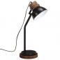 Preview: Schreibtischlampe 25 W Schwarz 18x18x60 cm E27