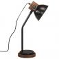 Preview: Schreibtischlampe 25 W Schwarz 18x18x60 cm E27