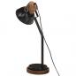 Preview: Schreibtischlampe 25 W Schwarz 18x18x60 cm E27