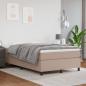 Preview: ARDEBO.de - Boxspringbett Matratze Cappuccino-Braun 120x200cm Kunstleder