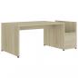 Preview: Couchtisch Sonoma-Eiche 90x45x35 cm Holzwerkstoff