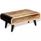 Preview: Couchtisch Raues Mangoholz 90x55x39 cm