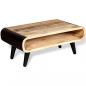 Preview: Couchtisch Raues Mangoholz 90x55x39 cm