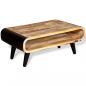 Preview: Couchtisch Raues Mangoholz 90x55x39 cm