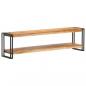 Preview: TV-Schrank 150x30x40 cm Massivholz Akazie 