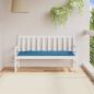 Preview: Gartenbank-Auflage Melange Blau 150x50x7 cm Stoff