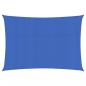 Preview: ARDEBO.de - Sonnensegel 160 g/m² Rechteckig Blau 3,5x5 m HDPE