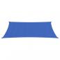 Preview: Sonnensegel 160 g/m² Rechteckig Blau 3x6 m HDPE