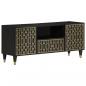 Preview: ARDEBO.de - TV-Schrank 105x33x46 cm Massivholz Mango