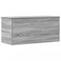 Preview: Truhe Grau Sonoma 100x42x46 cm Holzwerkstoff