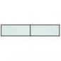 Preview: TV-Schrank Weiß Marmor-Optik 200x40x40,5 cm Hartglas