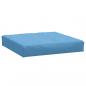 Preview: Palettenkissen Melange Blau 60x60x10 cm Stoff