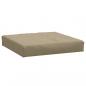 Preview: Palettenkissen Melange Taupe 60x60x10 cm Stoff