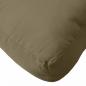 Preview: Palettenkissen Melange Taupe 60x60x10 cm Stoff