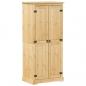 Preview: Kleiderschrank Corona 76x50x170 cm Massivholz Kiefer