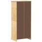 Preview: Kleiderschrank Corona 76x50x170 cm Massivholz Kiefer