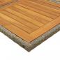 Preview: 5-tlg. Garten-Essgruppe mit Kissen Grau Poly Rattan