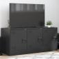 Preview: ARDEBO.de - TV-Schrank Schwarz 99x39x44 cm Stahl