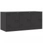 Preview: TV-Schrank Schwarz 99x39x44 cm Stahl