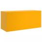 Preview: TV-Schrank Senfgelb 99x39x44 cm Stahl