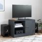 Preview: TV-Schrank Anthrazit 67x39x44 cm Stahl