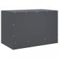 Preview: TV-Schrank Anthrazit 67x39x44 cm Stahl