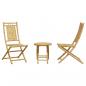 Preview: 3-tlg. Bistro-Set Bambus