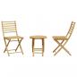 Preview: 3-tlg. Bistro-Set Bambus