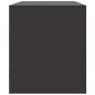 Preview: TV-Schrank Schwarz 99x39x44 cm Stahl