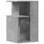 Preview: Beistelltisch Betongrau 35x35x60 cm Holzwerkstoff