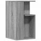 Preview: Beistelltisch Grau Sonoma 35x35x60 cm Holzwerkstoff